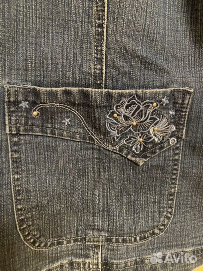 Джинсовая куртка женская