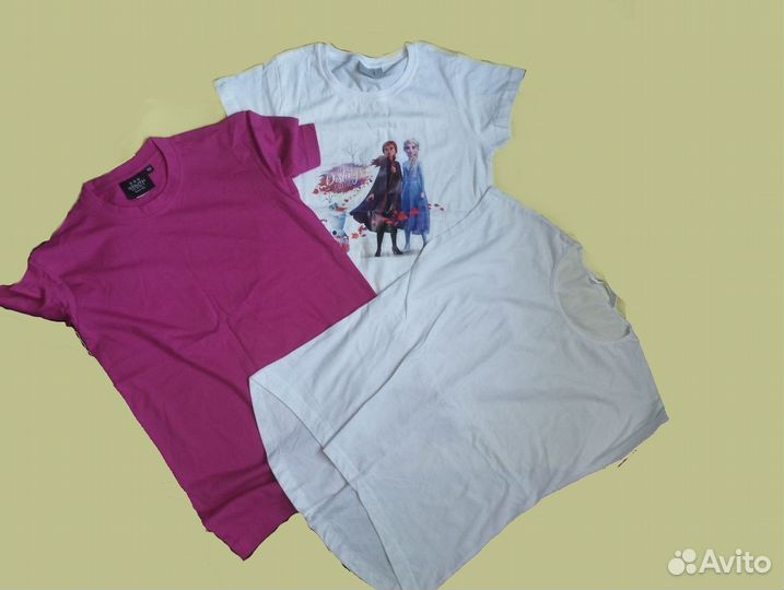 Футболки и шорты на девочку подростка 146-152