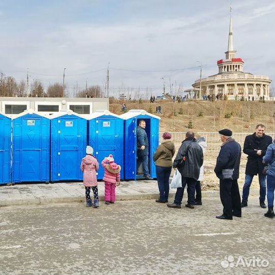 Туалетная кабина, аренда, доставка и обслуживание