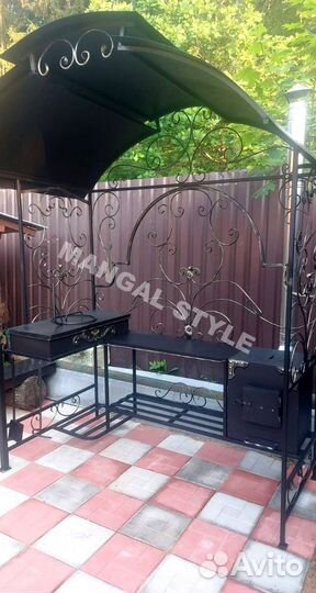 Мангал лофт