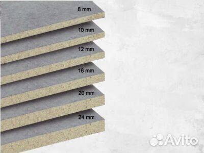 Цементно-стружечная плита бзс 10*1200*3200мм