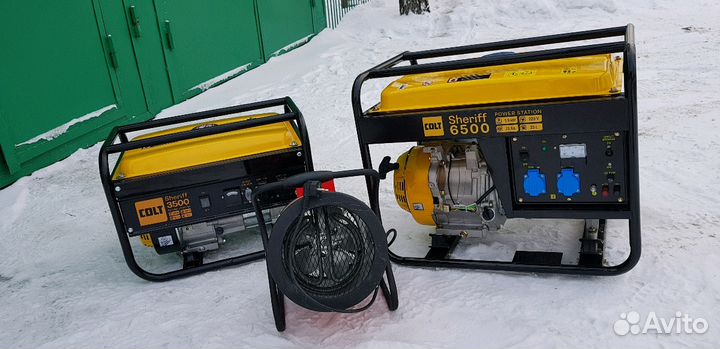 Аренда новых бензиновых генераторов 4-9 кВт