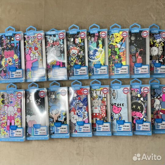 Светящийся чехол на iPhone 14 Pro Max Luxo