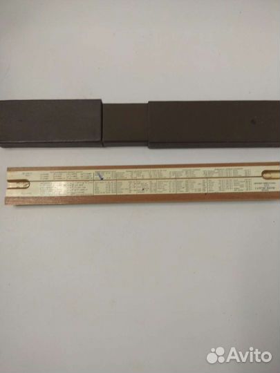 Логарифмическая линейка СССР