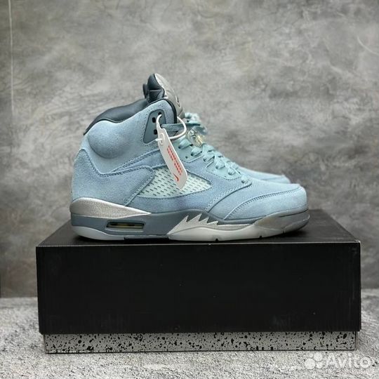 Кроссовки Air Jordan 5 Blue Bird