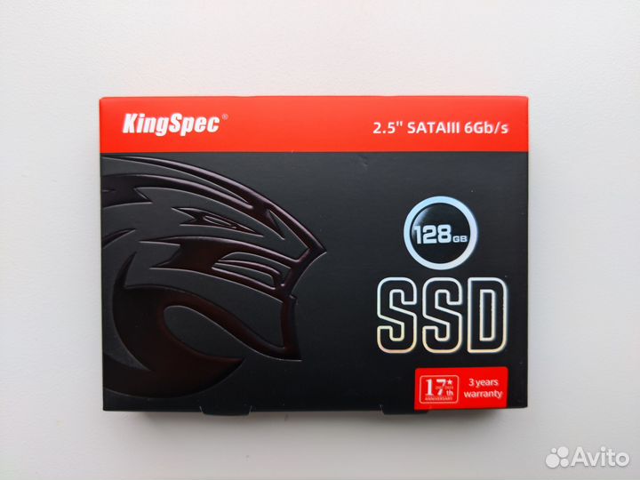 SSD Kingspec P3 - 128GB 2.5. Новый