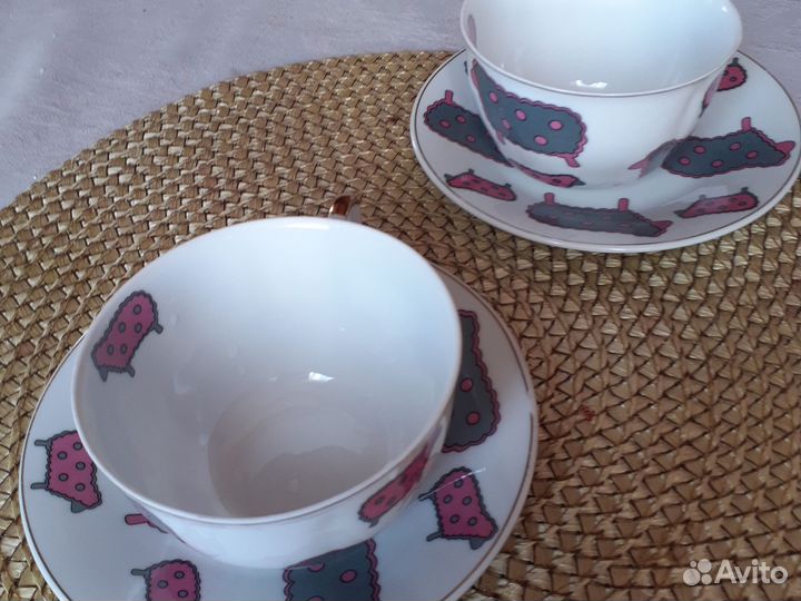 Чашка с блюдцем