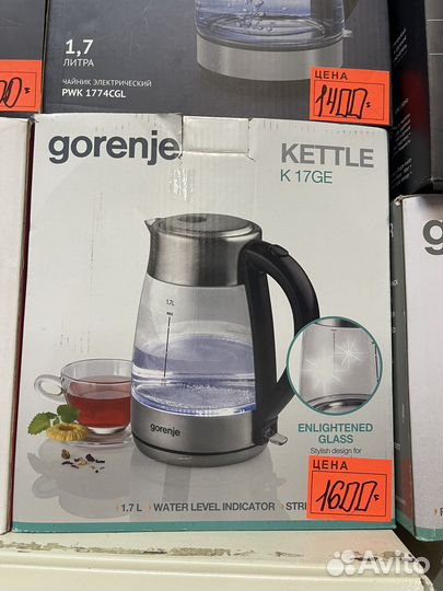 Чайник электрический gorenje,polaris,zelmer