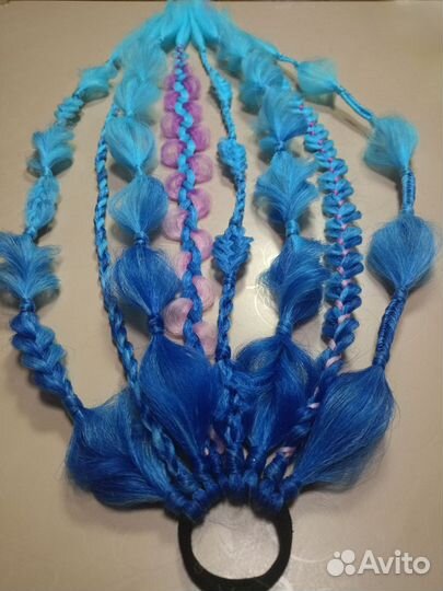 Афрорезинка ручной работы