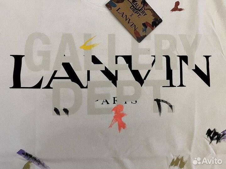 Футболка lanvin x gallery dept