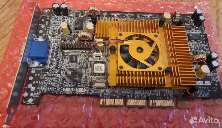 Б/у аsus Gеfоrсе 3 V8200 Рurе 64mb rev 1.01