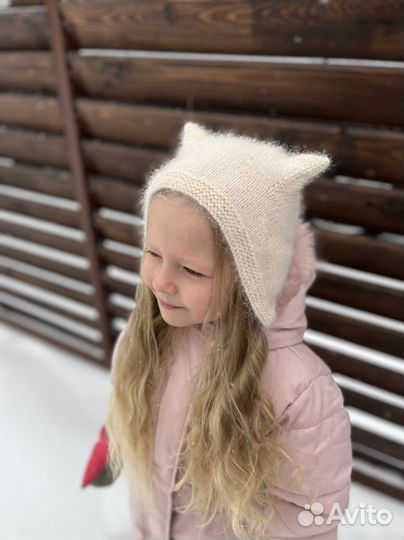 Шапка из пуха норки