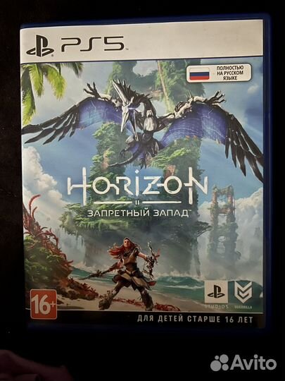 Horizon forbidden west ps5 диск