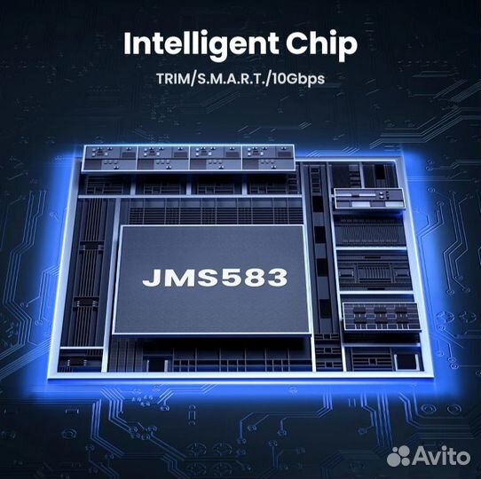 Внешний адаптер, корпус, бокс Ugreen M.2 SSD NVMe