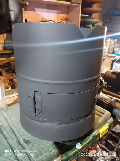 Коптильня и печь под казан