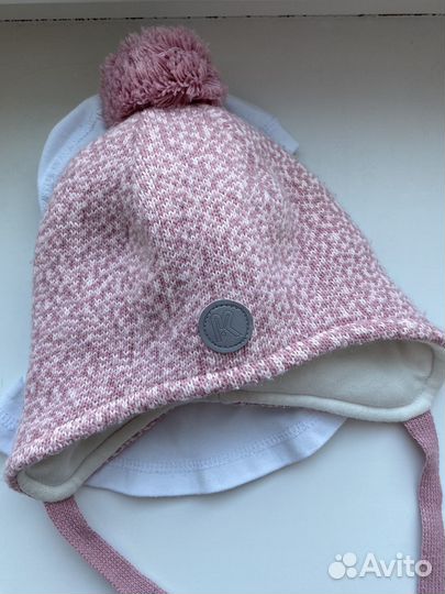 Шапка зимняя для девочки 44 46