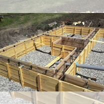 Фундамент венцы отмостка под ключ, Любань