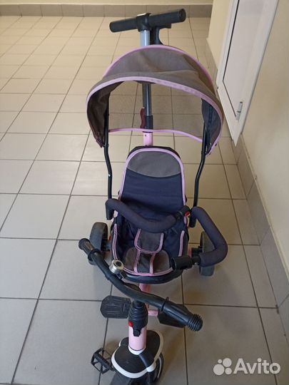 Детский трехколесный велосипед бу