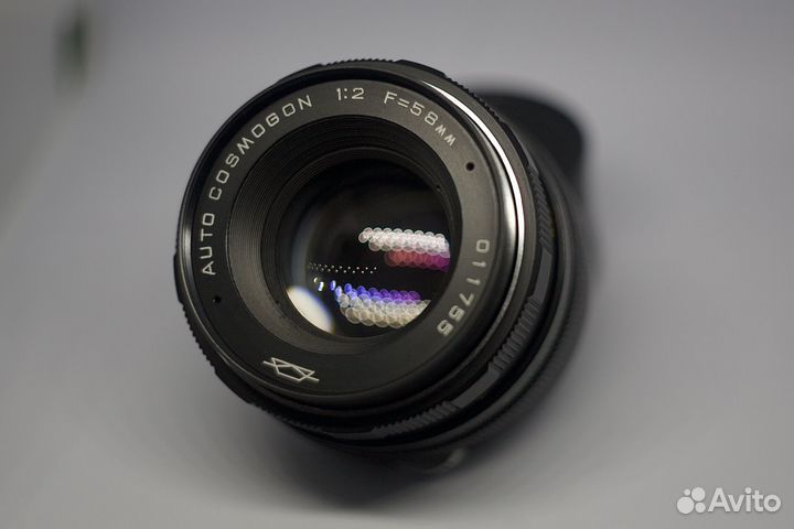 Объектив Auto Cosmogon 1:2 F58 mm