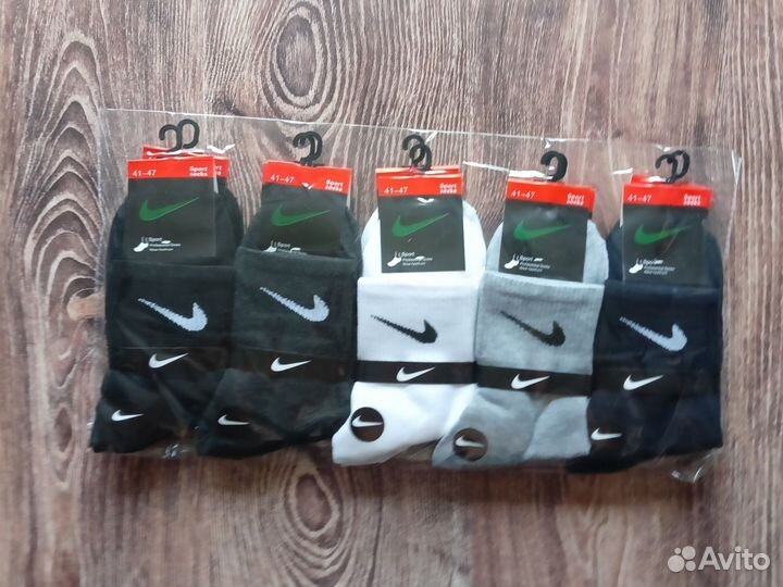 Носки Nike Adidas Jordan мужские