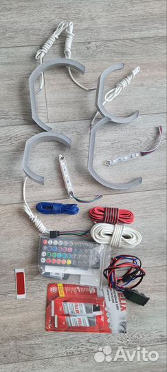 TAU tech ангельские глазки BMW E90