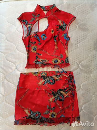 Костюм женский в китайском стиле