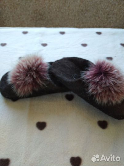 Тапочки валяные 