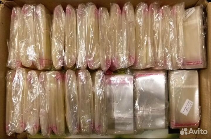 Пакеты бопп с клеевым клапаном