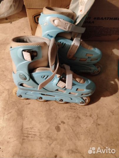 Детские ролики и защита