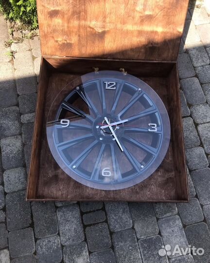 Часы из диска Мерседес