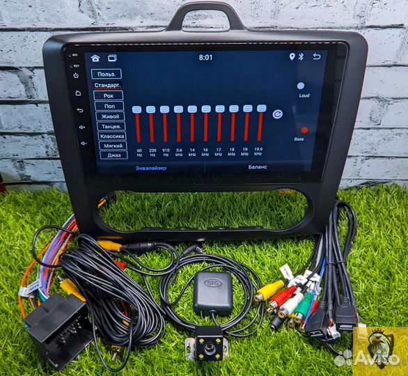 Магнитола 2/32 Ford Focus 2+камера