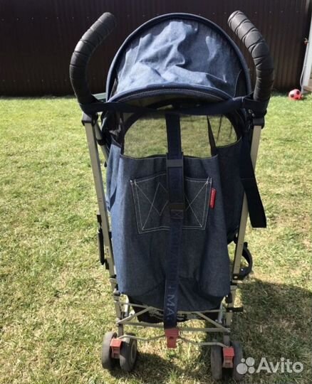 Коляска Maclaren Qwest denim indigo