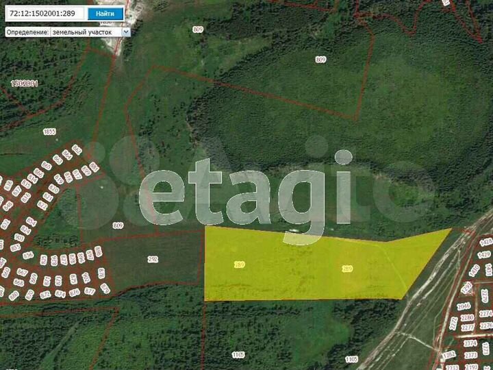 Участок 9 га (СНТ, ДНП)