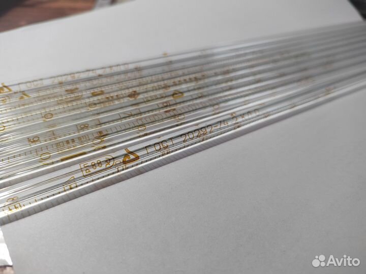 Пипетки стеклянные, объем 1 мл, разные госты