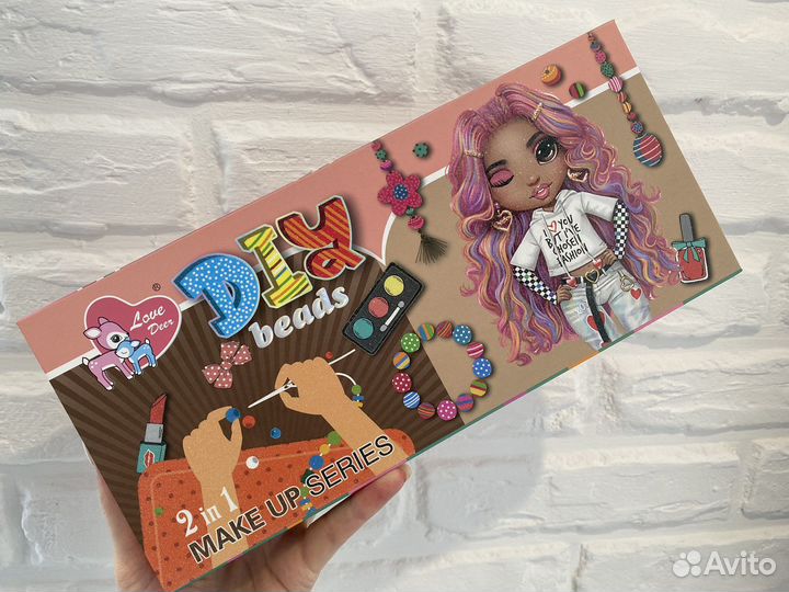 Набор детской косметики с украшениями