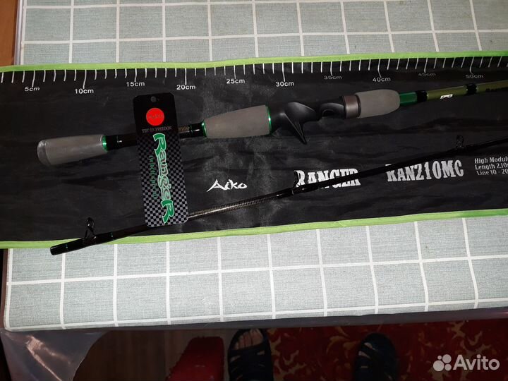 Мультипликаторная катушка Дайва фуего и удилище