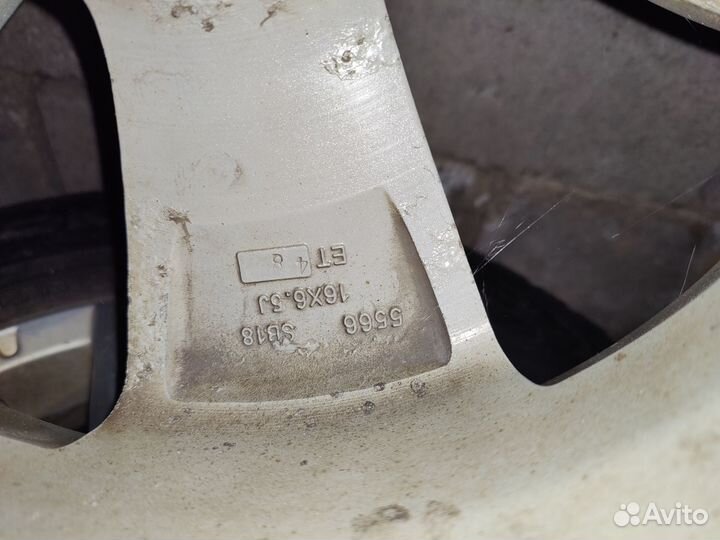 Диски на Subaru Forester r16