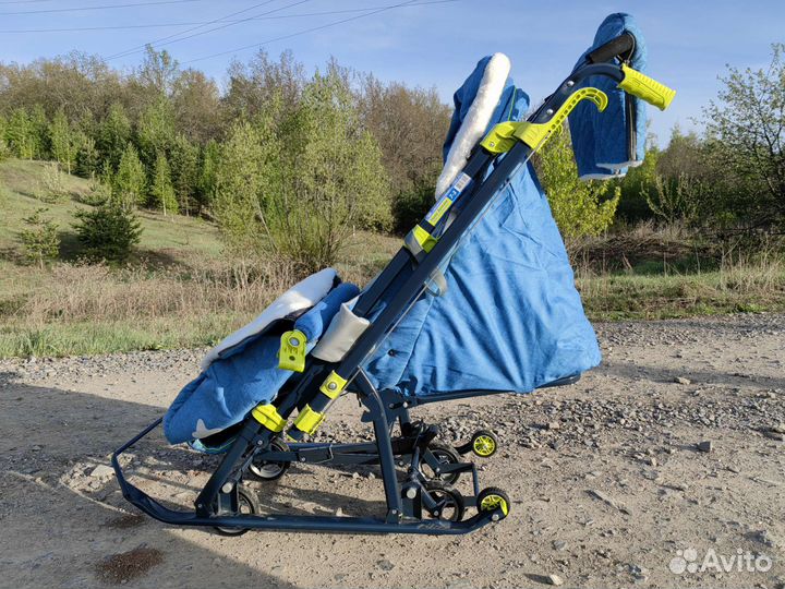 Детские санки коляска