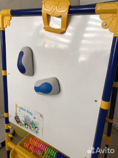 Малнитный и меловой Мольберт детский