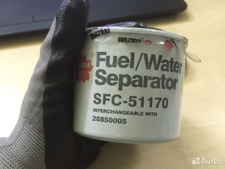 Фильтр топливный сепар. H71 D85 \ perkins