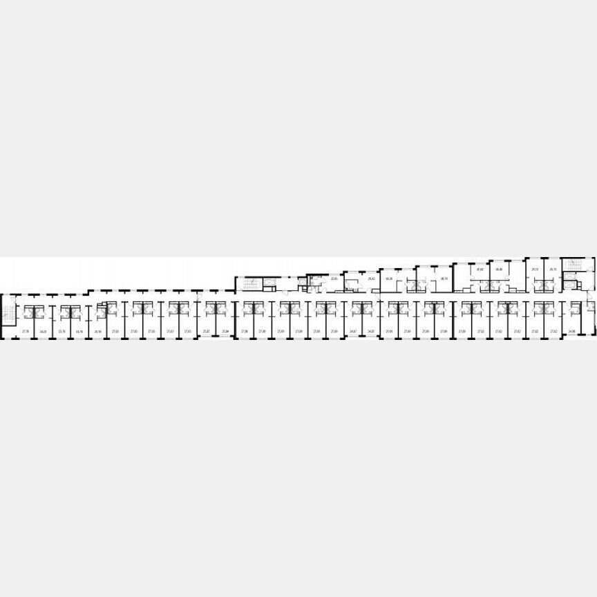 Апартаменты-студия, 27,1 м², 6/6 эт.