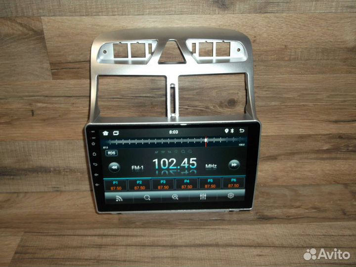 Магнитола Peugeot 307 Android