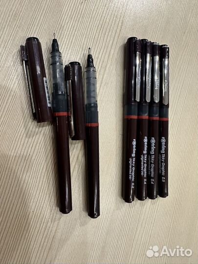 Rotring Оигинальные чехские капилярные ручки