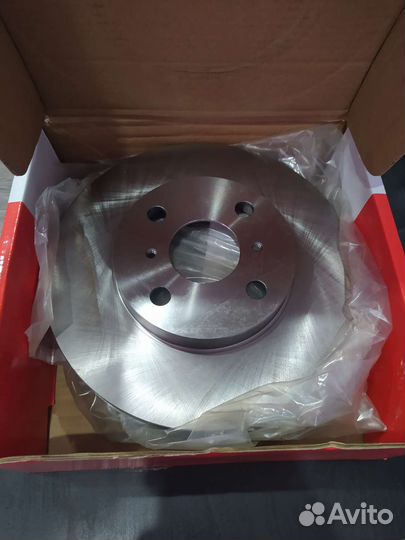 Тормозные диски передние на джили тайота