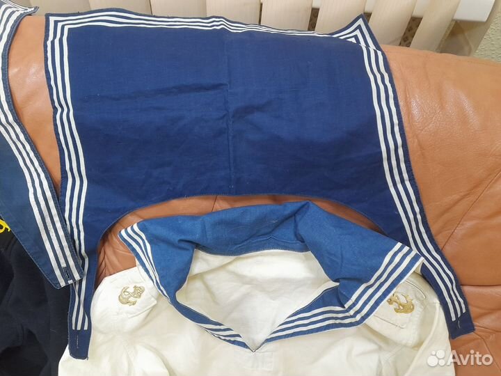 Форменка, фланка, гюйсы. Все вместе