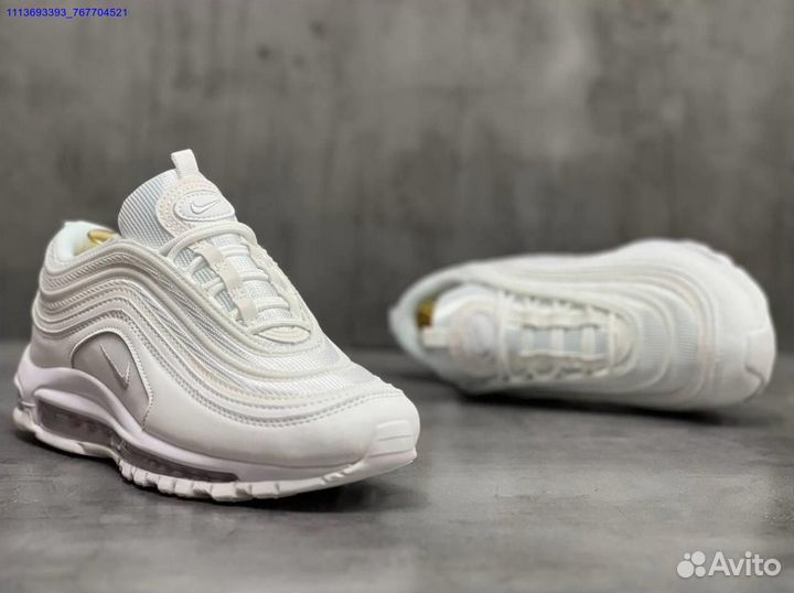 Кроссовки nike AIR MAX 97 белые