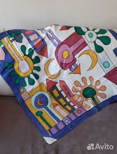 Платки, шарфы. Натуральный шёлк