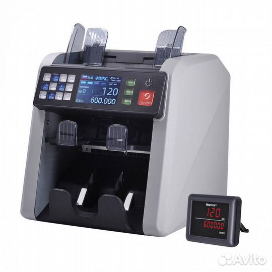 Счетчик сортировщик банкнот mertech C-200 CIS doub