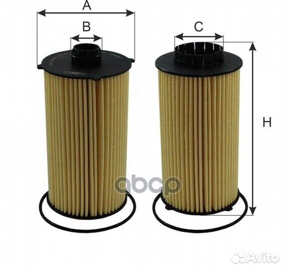 Вставка фильтра масляного HCV OG1023ECO Goodwill
