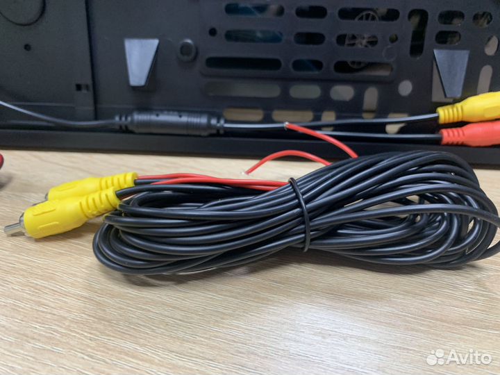 Номерная рамка с камерой заднего вида E077(новая)